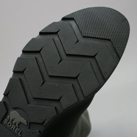 Sorel Ladies 10.5 Major Pull-on 2-Buckle Gray Leather Suede Boots - NL2166-028 - Picture 10 of 12